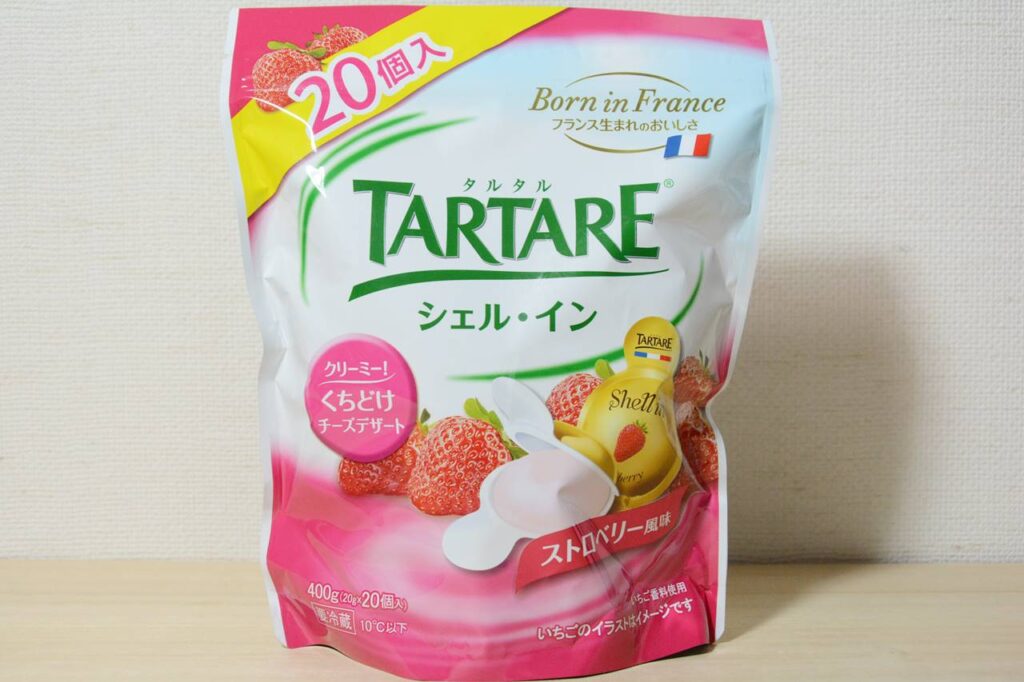 コストコ タルタル シェルイン ストロベリークリームチーズ Tartare Shell Inn Strawberry Cream Cheese Costco Japan Indonesia Blog