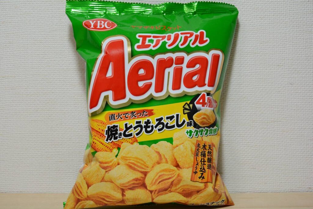 エアリアル 焼きとうもろこし味 Aerial makanan ringan jepang – Japan Indonesia Blog