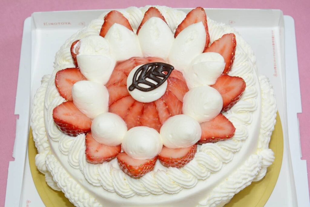 きのとや ケーキ 生クリームデコレーション 北海道スイーツ Kinotoya Strawberry Cake Japan Indonesia Blog